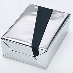 Vollton chrom, schwarz