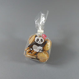 PP-Kreuzbodenbeutel 115 x 190 mm