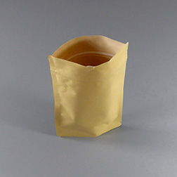 Standbodenbeutel Kraftpapier