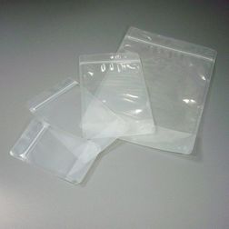 Standbodenbeutel transparent