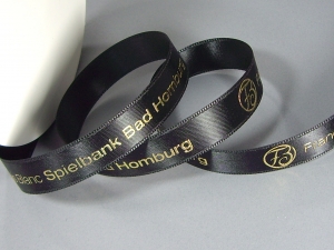 Satinband Reliefdruck - Geschenkband Doppelsatin