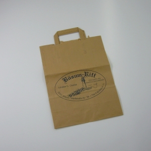 Papiertragetaschen mit Druck mit Firmen-Logo - Umweltfreundliche Papiertaschen