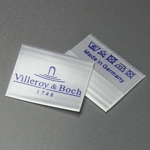 Care-Label-Etiketten - Textiletiketten als Pflegeetiketten bedrucken lassen mit Logo
