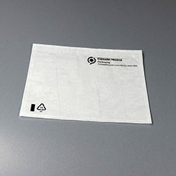 Begleitpapiertaschen C6, neutral - blanko, transparent