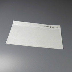 Begleitpapiertaschen Öko, Papier - DIN lang, neutral, blanko, transparent