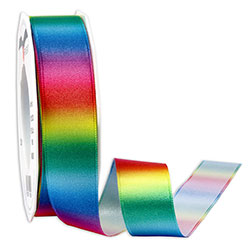 RAINBOW 25 mm - Satinband bedruckt