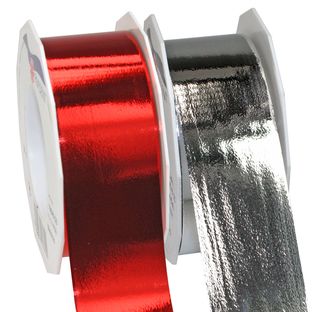 MEXICO 40 mm - Geschenkband-Polyringelband metallic