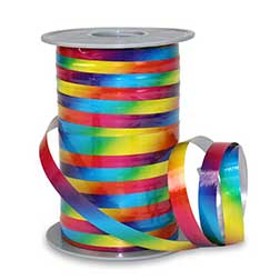 POLY RAINBOW 10 mm - Polyringelband farbig