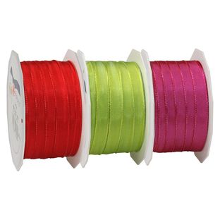 LYON 10 mm - Recyclingband (GRS) mit Drahtkante