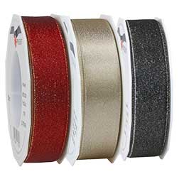 GLITZER SATIN 25 mm