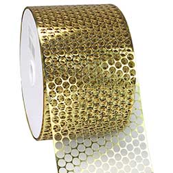 CHICAGO 80 mm gold - Metallic Lochband