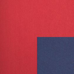 Bicolor rot, blau - Kraftpapier FSC