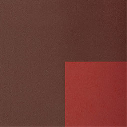 Bicolor Walnuss, Kirsche - Kraftpapier matt gestrichen