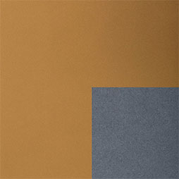 Bicolor topas, graphit - Kraftpapier matt gestrichen
