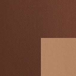 Bicolor cognac, creme - Kraftpapier, metallisiert