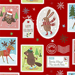 Stampy, Briefmarken - Kraftpapier FSC, umweltfreundlich