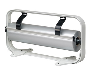 Tisch-Abroller (Papier/ Folie), hellgrau, gezahnte Schiene - STANDARD 151 B