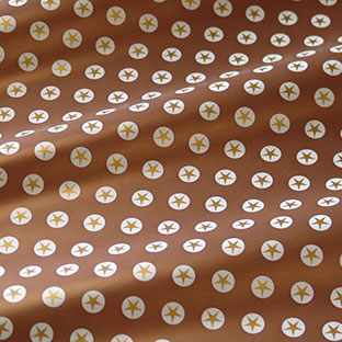 Fancy Stars - braun-gold
