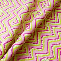 Waves - rosa-grün
