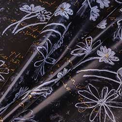 Swinging Flowers - schwarz-gold