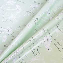 Swinging Flowers - mint-schwarz