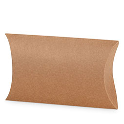 Kissenverpackung natur - 170 x 120 x 40 mm