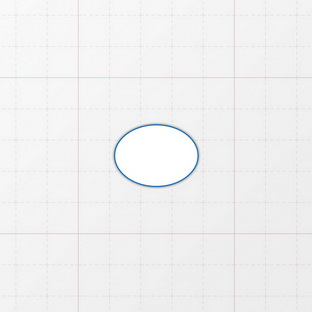 Oval - 27 x 20 mm