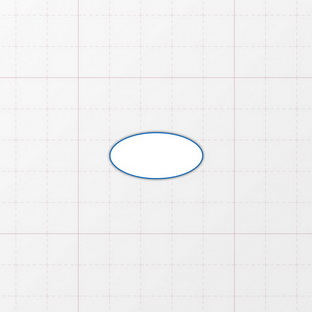 Oval - 30 x 15 mm