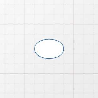 Oval - 30 x 20 mm