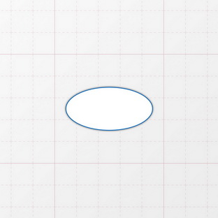 Oval - 40 x 20 mm