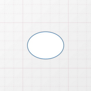 Oval - 40 x 30 mm
