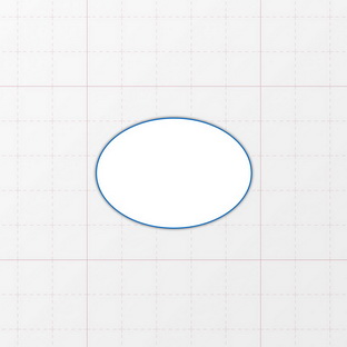 Oval - 45 x 32 mm