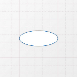 Oval - 50 x 20 mm