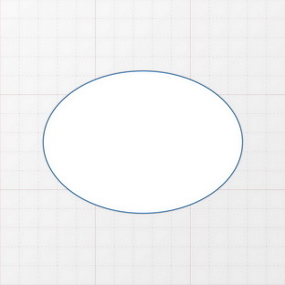 Oval - 105 x 75 mm