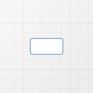 Rechteckform mit abgerundeten Ecken