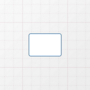 Rechteckform mit abgerundeten Ecken
