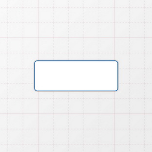 Rechteckform mit abgerundeten Ecken