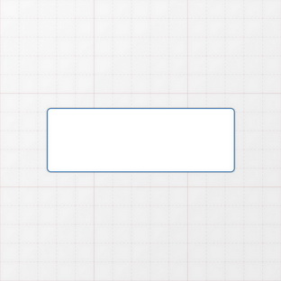 Rechteckform mit abgerundeten Ecken