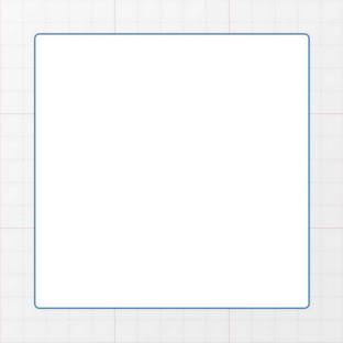 Rechteckform mit abgerundeten Ecken - 120 x 120 mm