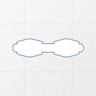 Sonderform - 74 x 19 mm