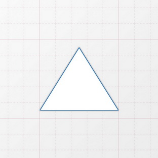 Dreieck - 50 x 40 mm