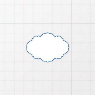 Sonderform - 45 x 31 mm