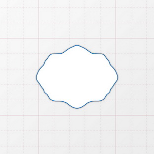 Sonderform - 53 x 41 mm
