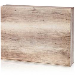 Präsentkarton 5er - Strukturgeprägt - Wood