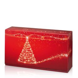 Präsentkarton 2er - Christmas Tree - für 2 Flaschen bis ca. 360 mm