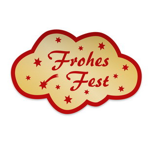 FROHES FEST - 40 x 26 mm