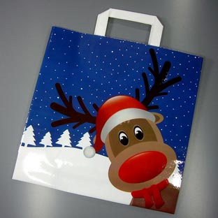 CHRISTMAS FRIENDS SHOPPER - 120 Stück, 300+100x300mm (B+TxH)