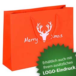 Merry Xmas Glamour L Rot - 320 + 90 × 240 mm