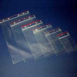 DRUCKVERSCHLUSSBEUTEL 040 x 060 x 0,05 - mit Eurolochung