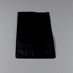 Standbodenbeutel matt-schwarz - 210×310+110 mm, 4-lagig